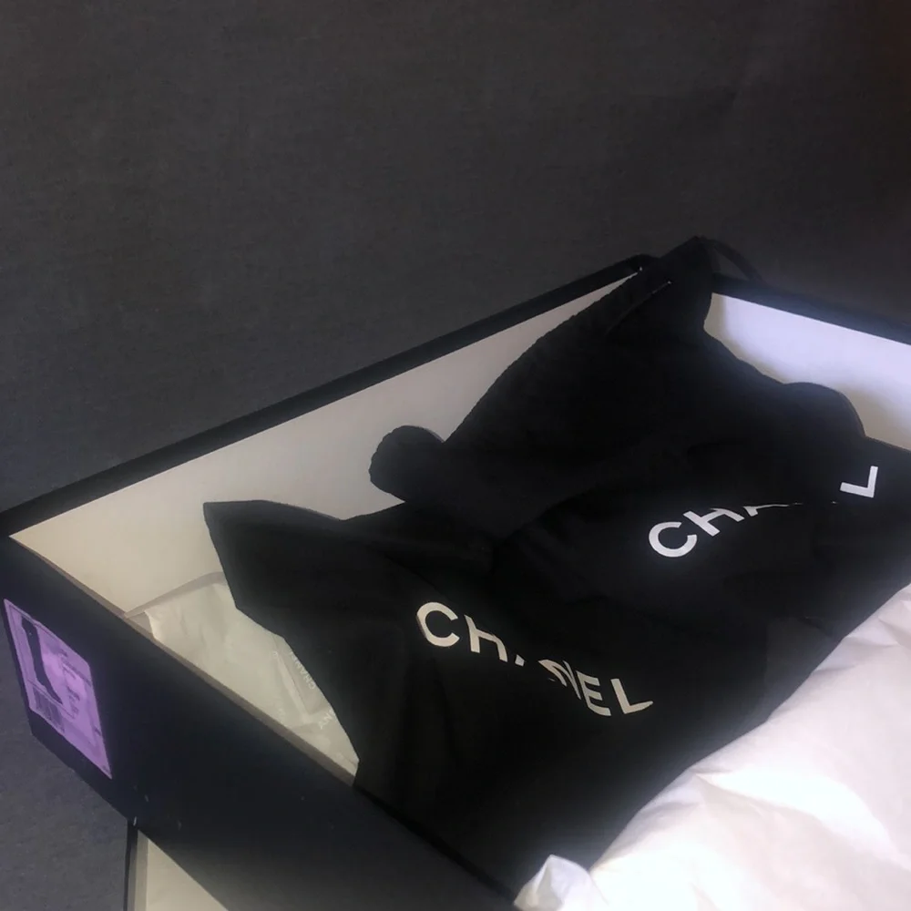 Brand New CHANEL Rain Boots Limited Edition Size 7